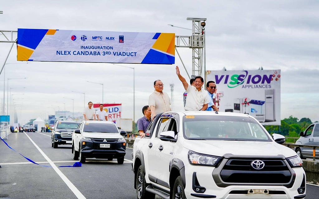 Marcos Inaugurates NLEX Candaba 3rd Viaduct, Promises Safer, Faster Travel