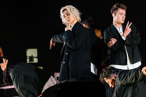 japanese singer-songwriter Fujii Kaze performs at the Manila stop of his 'Best of Fujii Kaze 2020-2024 Asia Tour.'