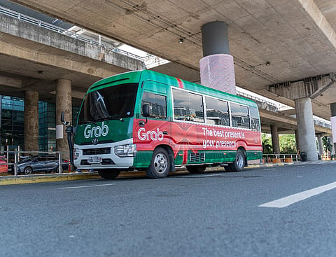 Grab Philippines offers homeward the "Be Present Bus," free shuttle services that ply between NAIA Terminals 2 and 3 and One Ayala Terminal.  