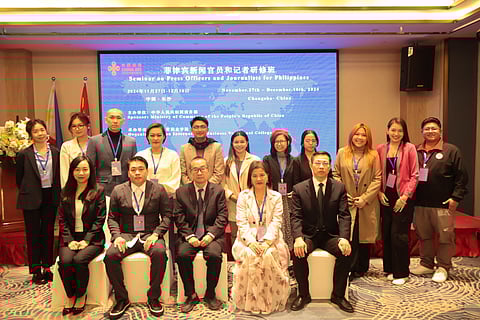 Eleven journalists from the Philippines recently participated in a two-week intensive seminar in China.