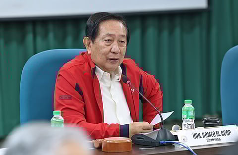 ANTIPOLO Rep. Romeo Acop, 2nd District, pumanaw na matapos ang biglaang atake sa puso.