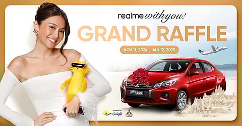 Snag big discounts, prizes with realme 
with you holiday sale!