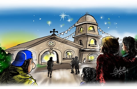 Faith awaits before sunrise