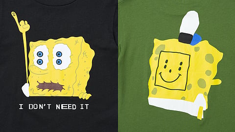 Bikini bottom hits the streetswear