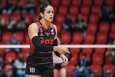 Brooke Van Sickle of the Petro Gazz Angels