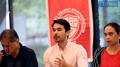 On Thursday, 19 December 2024, broadcast journalist Alfonso Tomas "Atom" Araullo, along with members of the Movement Against Disinformation (MAD) led by Atty. Tony La Viña, held a press conference in Quezon City to discuss their historic victory against Lorraine Marie Badoy-Partosa and Jeffrey Celiz. The case involved red-tagging Araullo and his mother, Dr. Carol Araullo, in a talk show aired on SMNI-affiliated accounts.