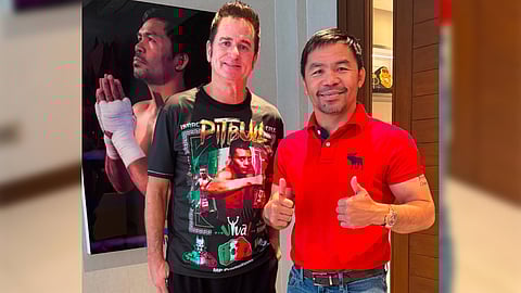 Manny Pacquiao and Sean Gibbons are joining hands in holding an unforgettable celebration of the 50th anniversary of the Thrilla in Manila in October 2025.