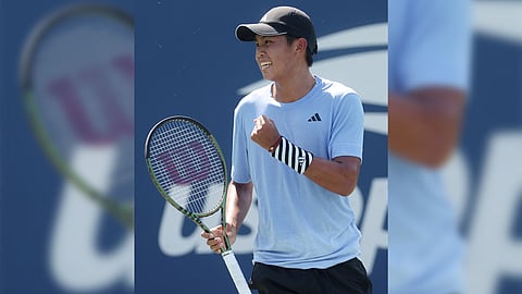 LEARNER Tien knocks out topseed Arthur Fils to arrange an all-American semifinal match with Alex Michelsen in the NextGen ATP Finals on Friday.
