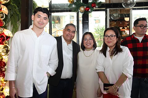 Jao Ong, national sales manager Rafael Llagas, Jr., senior vice president and chief commercial officer Ice Galangan, marketing manager Patricia Magbanua, head of Corporate Affairs and Communications.