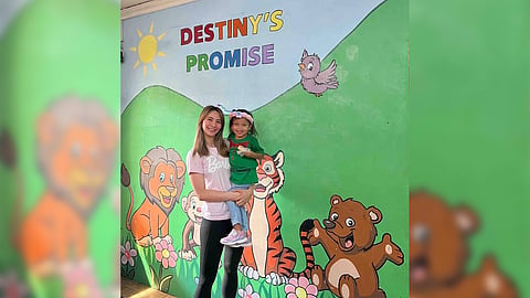 Rachel Anne Daquis pays it forward by taking care of the less-fortunate children at Destiny’s Promise Home for Children.   