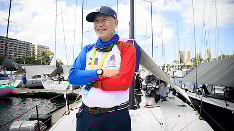 Ernesto ‘Judes’ Echauz skippers the crew that aims to make the country proud in the Sydney to Hobart Yacht Race 2024. 