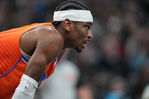Shai Gilgeous-Alexander provides the fireworks, dropping a career-high 45 points to lift the Oklahoma City Thunder to a 120-114 win over the Indiana Pacers in the NBA regular season.
