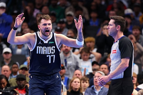 Luka Doncic of the Dallas Mavericks is set to miss at least 15 games after suffering a calf injury in their 99-105 loss to the Minnesota Timberwolves on Christmas Day.
