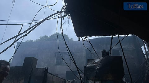 One dead, several homes damaged in a second-alarm fire in Barangay 118, Caloocan City