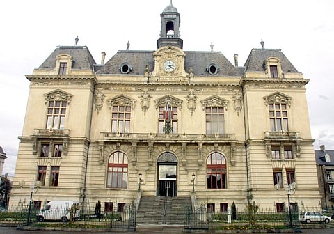 (FILES) This photograph taken in Tarbes, south-western France, on 2 March, 2001, shows a general view of Tarbes' city hall. Several websites of French towns and departments were inaccessible on 31 December, 2024, after a group of hackers claimed responsibility for computer attacks in retaliation for French support for Ukraine.
