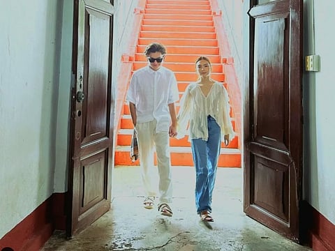 Seth Fedelin and Francine Diaz