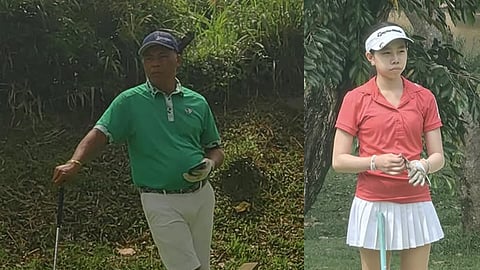 Former Philippine Open champion Elmer Salvador and Asian Tour regular Micah Shin
