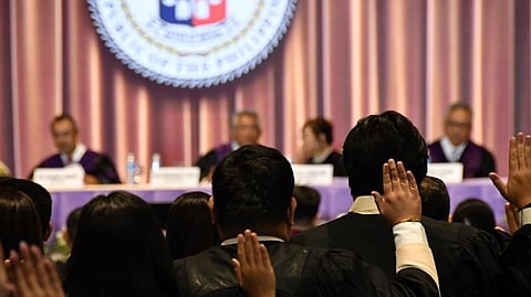 New lawyers take oath 24 January