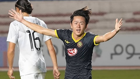 Shuto Komaki and Kaya FC-Iloilo are pressured to beat Cong an Ha Noi FC to stay alive in the Shopee Cup on Thursday at the Rizal Memorial Football Stadium.