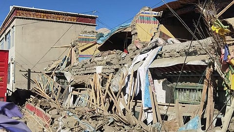 A devastating earthquake in China's remote Tibet region killed at least 126 people and collapsed "many buildings" on January 7, state media reported, with tremors also felt in neighboring Nepal's capital Kathmandu and parts of India.