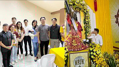 Rodjun Cruz, Dianne Medina, Coco Martin, Dimoles Romana and husband Boyet with McCoy De Leon 