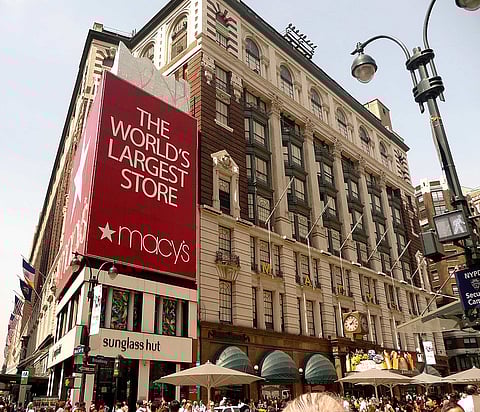 Macy's Department Store in New York City, taken in 2010