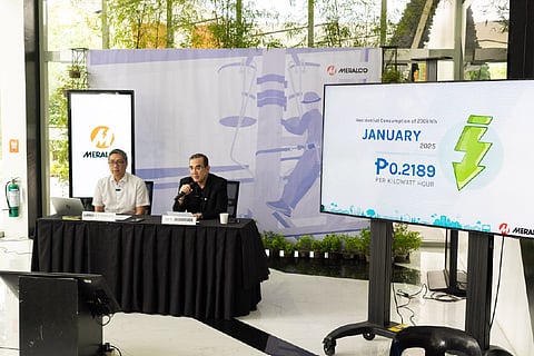 Meralco announced on Monday a P0.2189 per kWh reduction in electricity rates for January, driven by lower generation and transmission charges. Residential customers consuming 200 kWh can expect a P44 decrease in their total bill.