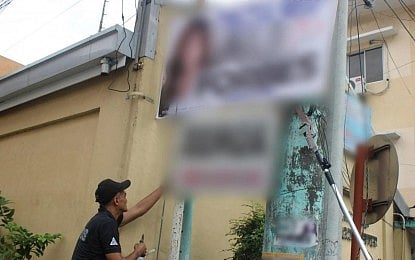 QC ‘Op Baklas 2’ dismantles more election signs