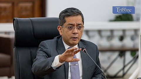 Commission on Elections Chair George Erwin Garcia briefs the media on Wednesday, 15 January 2025, regarding the Supreme Court's recent temporary restraining order against the disqualification cases of five candidates, including former Caloocan City Representative Edgar Erice.  

Garcia said the six million ballots printed for the midterm elections are now "back to zero" and rendered useless following the court’s order. 