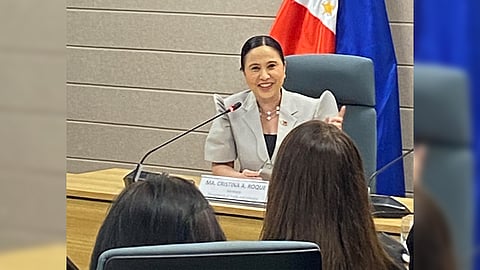 Trade Secretary Cristina Roque says some products under basic necessities and prime commodities are set to spike this February, greenlighting some requests from manufacturers who are still reeling from the increase of raw materials in the global market, in a press conference at the DTI office in Makati City on Friday. 