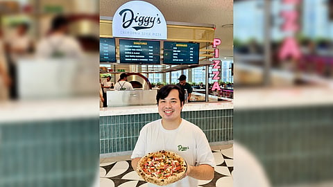 Diego ‘Diggy’ Eduardo Montinola Virata, proud owner of Diggy’s California-Style Pizza.