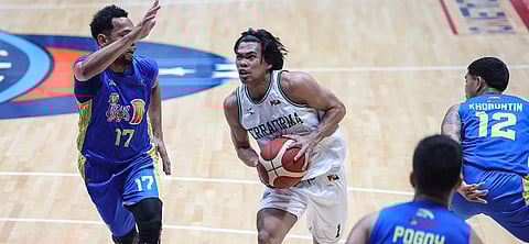 Terrafirma’s young guard Mark Nonoy