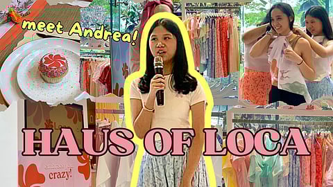 Meet Andrea Lagon, the 15-year-old trailblazer behind chic fashion brand ‘Loca’