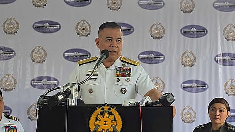 Philippine Navy spokesperson for WPS, Rear Admiral Roy Vincent Trinidad

