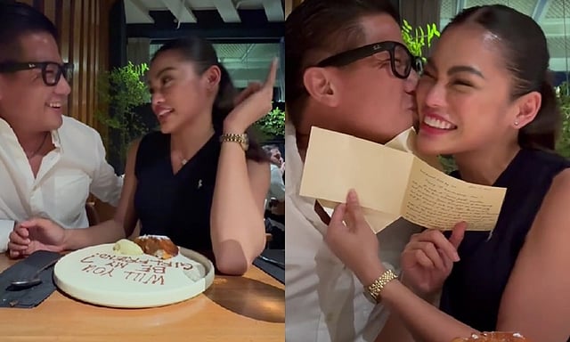 Batangas Vice Governor Mark Leviste and Aira Lopez.