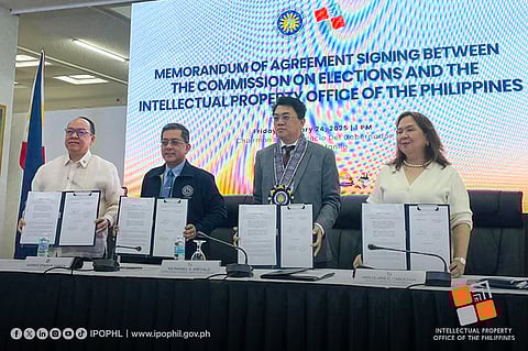 IPOPHL, Comelec fortify IP respect promotion for 2025 polls