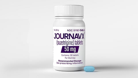 JOURNAVX bottle and tablet 