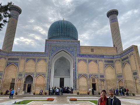 Registan Square in Samarkand.