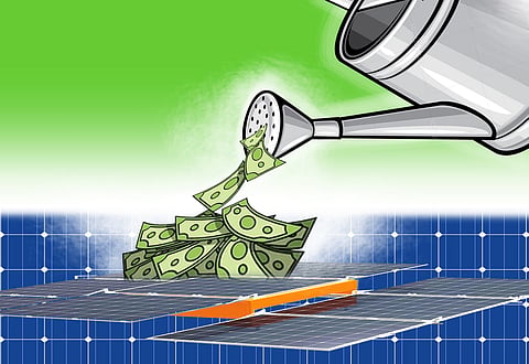 CLIMATE financing is a golden opportunity to grow the economy without wrecking the planet. 