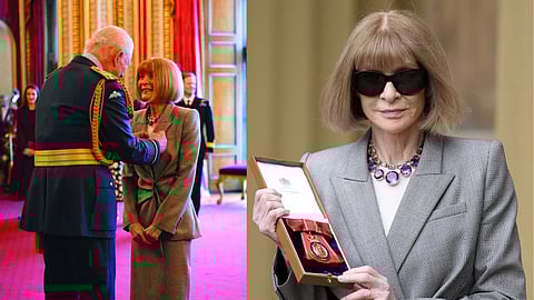 Anna Wintour vows to continue working after UK honor
