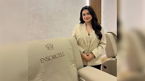 Chris Pino, owner of Ensorcell Beauty.