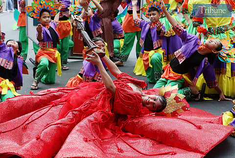 On Saturday, 8 February 2025, students from different schools in Quezon City, dressed in colorful costumes, performed during the Pedrista Festival along Fernando Poe Jr. Avenue in honor of their patron saint — the Franciscan missionary and martyr, St. Peter Baptist.