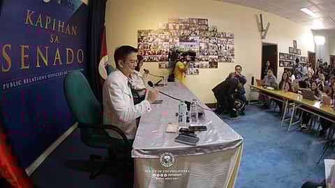Don’t prejudge Sara, Chiz tells senators: Says they’ll sit as impeachment judges 