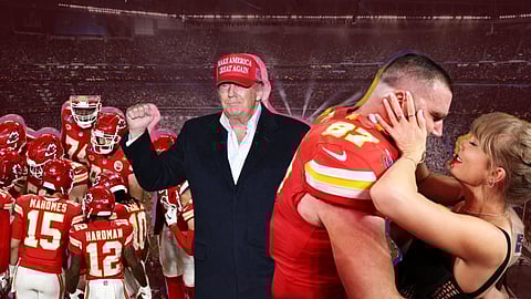 Trump, Swift join Super Bowl party as Chiefs chase 'three-peat'