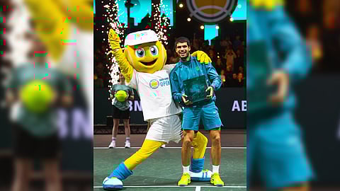 CARLOS Alcaraz adds an indoor title to his collection after beating Alex de Minaur 6-4, 3-6, 6-2 in the final of the Rotterdam Open.   
