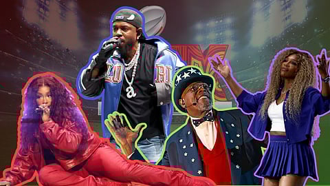 'All the Stars' Kendrick Lamar brought out at the Super Bowl Halftime show