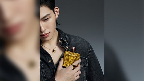 Pond Naravit as Versace Fragrance Ambassador for Southeast Asia.