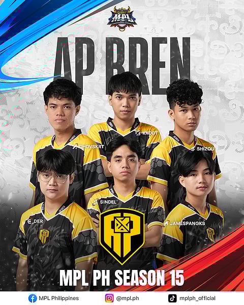 AP Bren Season 15 roster