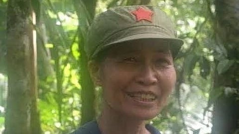 Myrna Solarte aka Maria Malaya,  widow of NPA National Operation Commander George Madlos aka "Ka Oris."