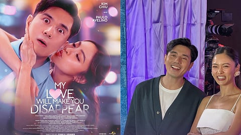 Paulo Avelino and Kim Chiu attends the unveiling of "My Love Will Make You Disappear" poster